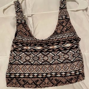 Tribal Crop Top